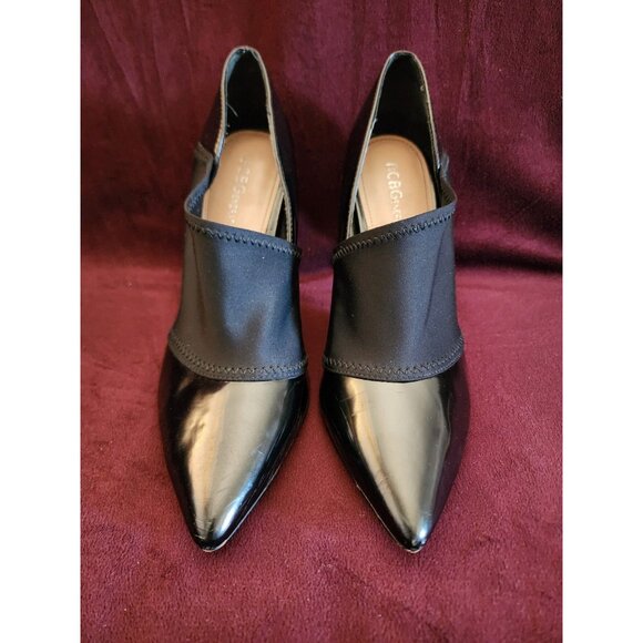BCBG Generation Pumps Hayden Pointy Toe Heel 34BC962 Black Women's Size 7B - Picture 1 of 10